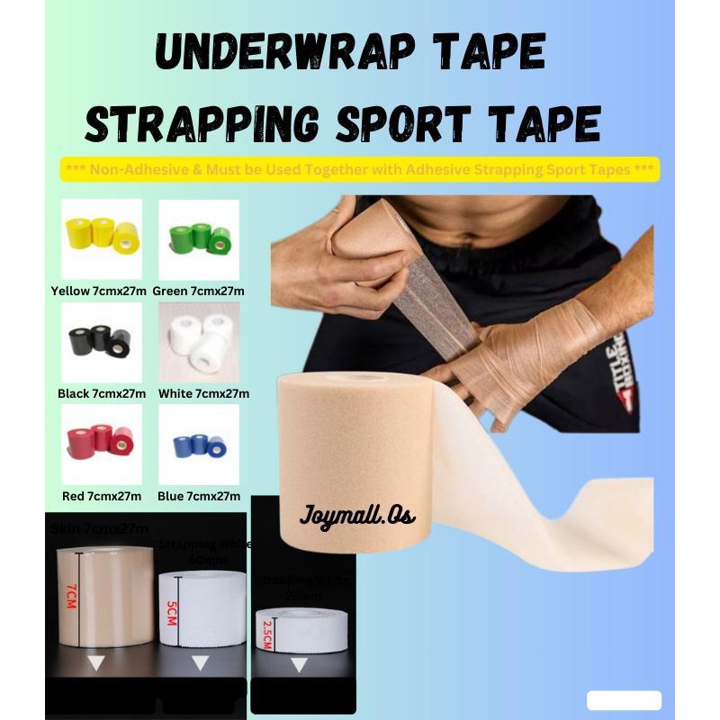 【Joymall.os】7cm x 27m Underwrap Tape Sport Wrap Straping Tap - TikTok ...
