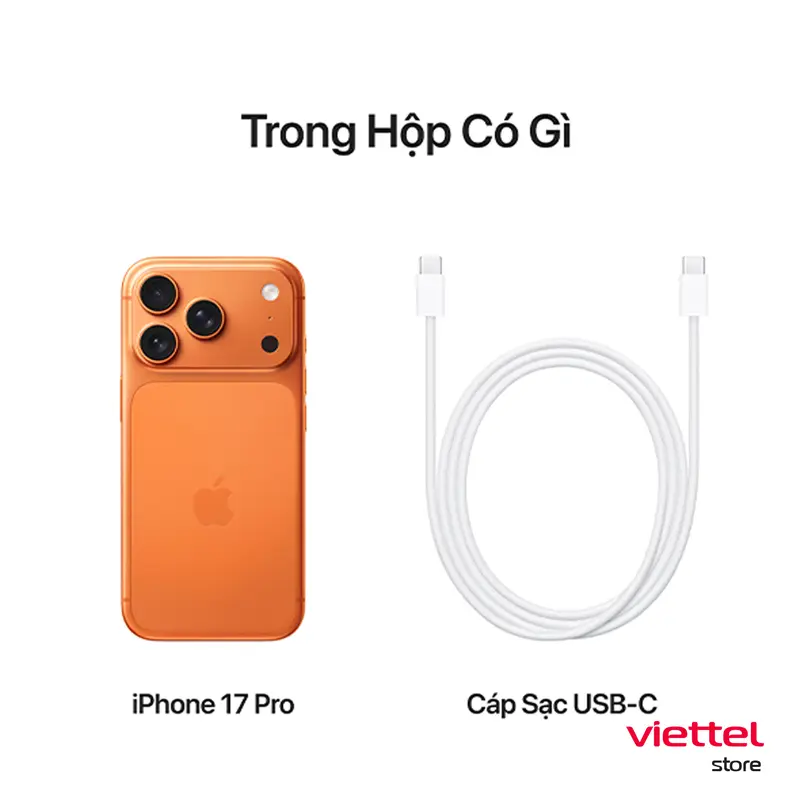 Apple iPhone 17 Pro 256GB Chính hãng [Viettel Store] | BigBuy360 - bigbuy360.vn