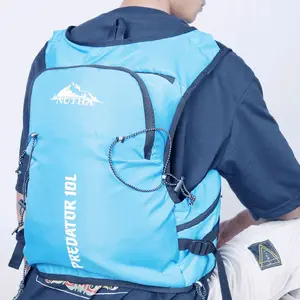 Hydropack nutha series predator 10 liter summit tas sepeda gunung pria wanita desain mewah dan menarik bahan waterproof full double mesh tas outdoor trail run maraton