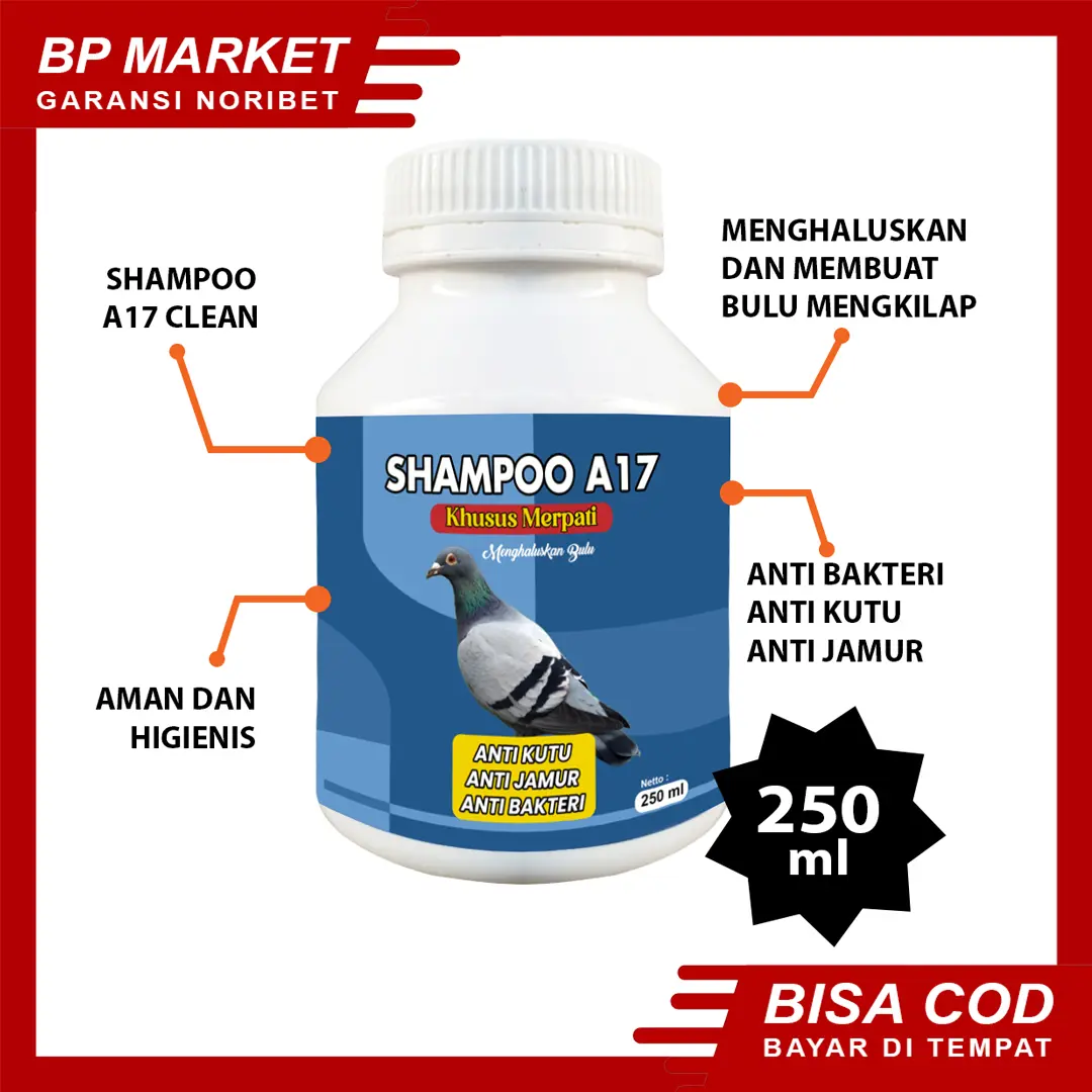 Sampo Untuk Merpati dan Unggas / Shampo Anti Kutu