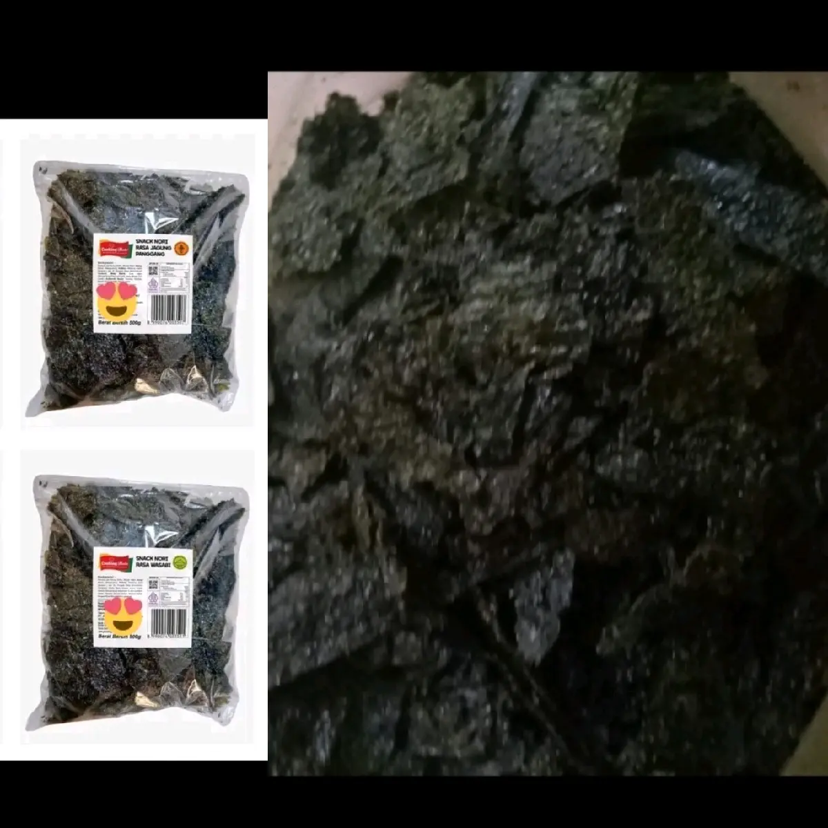 PROMO PATAHAN NORI MASTER COOKING 500GRAM RENYAH gurih