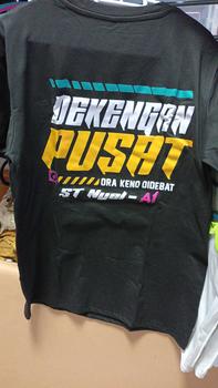 Product Review of KAOS CENTER DEKENGAN ' Top T PRESENT THE CHEAPEST Top TSHIRT DISTRO SHIRT MEN WOMEN COTTON COMBED 30S from n**h 0
