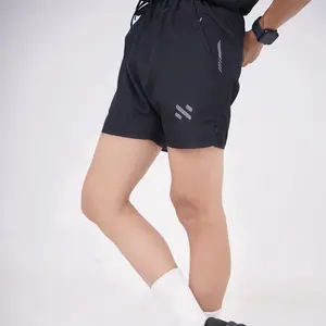 NEBULA Celana Pendek Olahraga Pria & Wanita Saku Resleting Ideal untuk Running Gym Jogging Santai Sport Fleksibel dan Nyaman