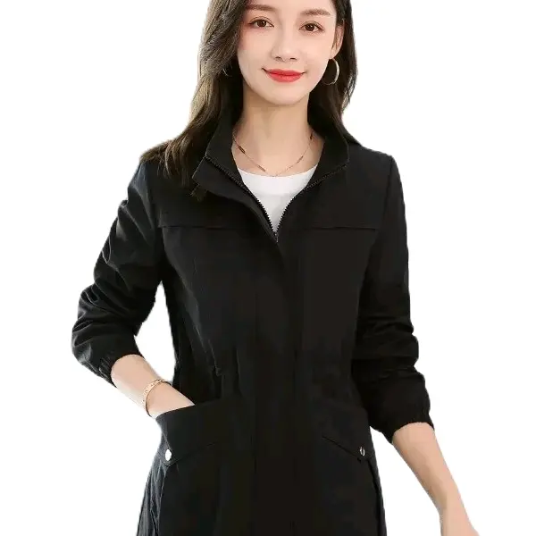 Jaket Wanita Terbaru Model Casual Trendy Tangan Formal Nyaman Semi Panjang Tebal 4