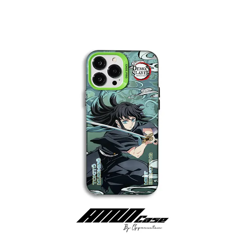 Casing Keras Matte Premium HP Anime Demon Slayer - GIYU SANEMI NEZUKO TANJIRO GYOMEI ZENITSU AMAZ0N - Hardcase, Softcase 6