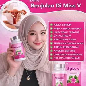 VIRGICARE PERAWATAN KEPUTIHAN MISS V KEBERSIHAN WANITA RAPAT MISS V ORIGINAL