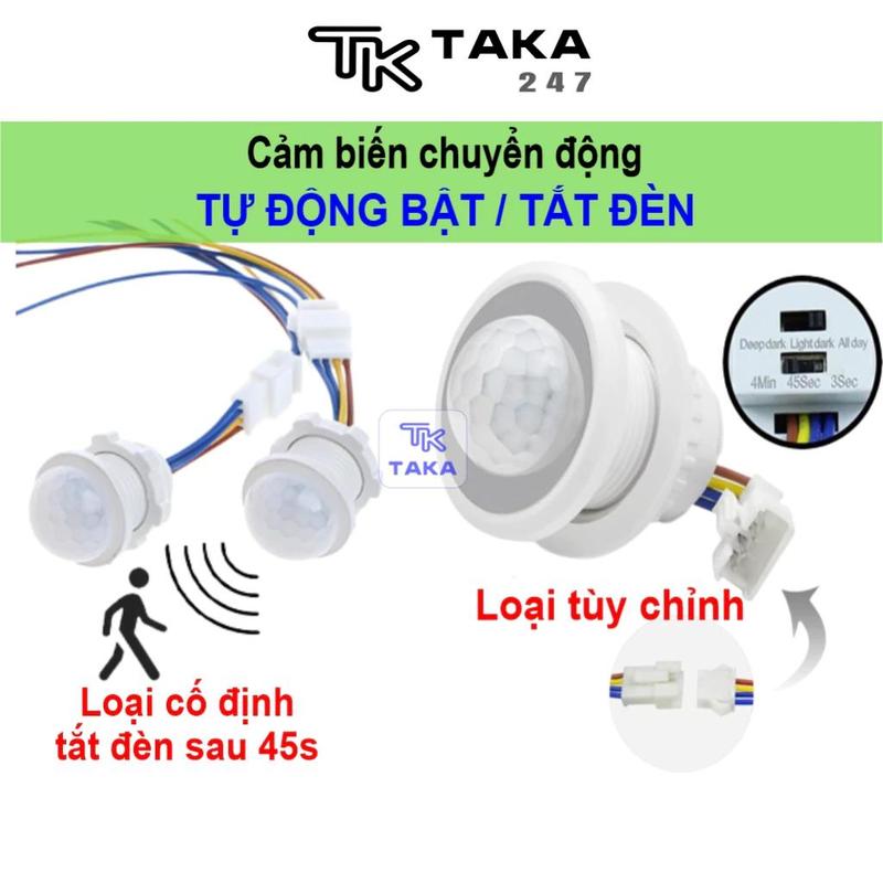 Công tắc cảm biến chuyển động hồng ngoại