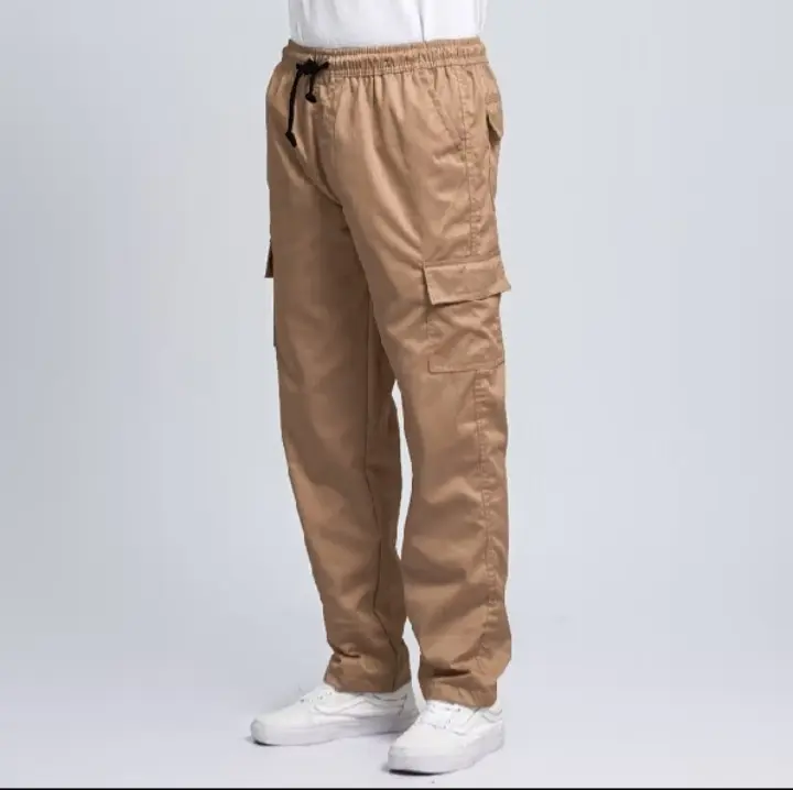 Longpants Celana Panjang Cargo Celana Panjang  Chino Pria Dewasa cargo panjang Casual Karet 6