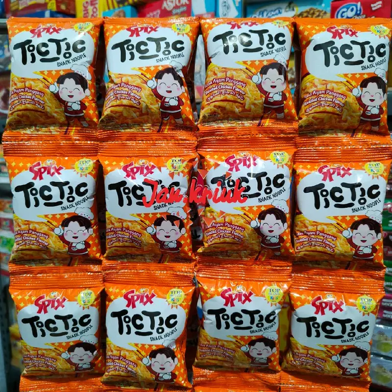 Spix Tictic snack noodle renteng isi 10 pcs 0