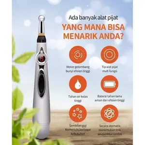 Elektrik Akupuntur Pena Refleksi Energi Meridian Energy Pen BG