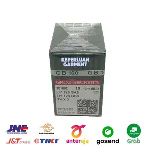 Jarum Jahit Groz Beckert Needles UYX128 untuk Mesin Jahit Overdeck