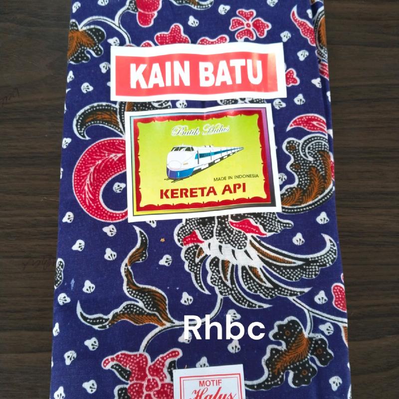Kain Jarik Kebat Samping Tapih Panjang Cap Kereta Api Kain Batu Halus Tebal Premium 2