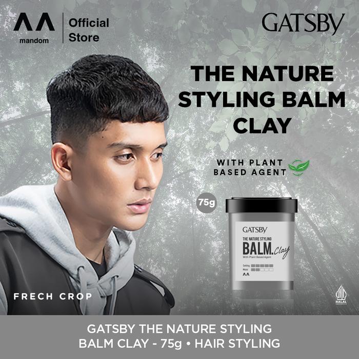 Gambar GATSBY The Nature Styling Balm Clay dari Mandom Indonesia Kota Administrasi Jakarta Barat Tokopedia