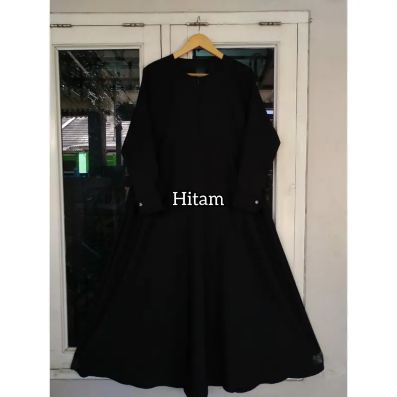 GAMIS WOLFIS GRADE A POLOS ONLY Muslim Wanita Dress Syari Basic Simple 7
