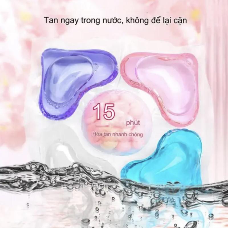 【Mua 1 tặng 1】Hạt Giặt 5 Trong 1, 1 Hộp 30 Viên, Công Nghệ Mới, Giặt Mạnh, Hương Thơm Lâu Dài, Giặt 5 Lần 1