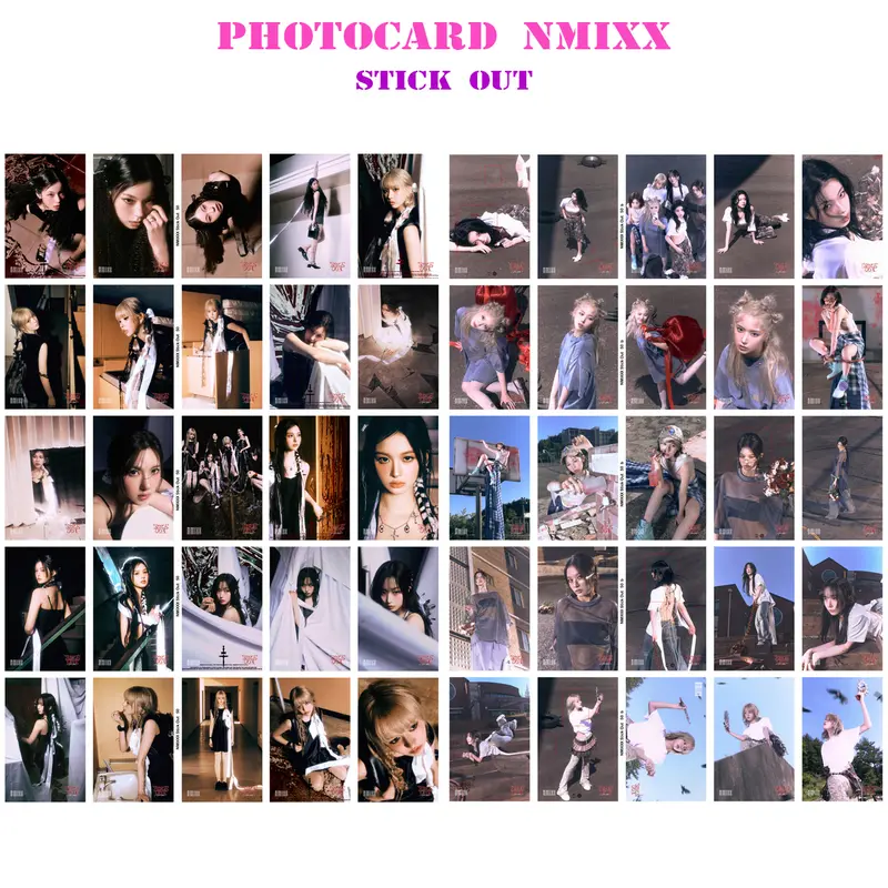 Photocard Nmixx isi 50 Merchandise Kpop Unofficial 2