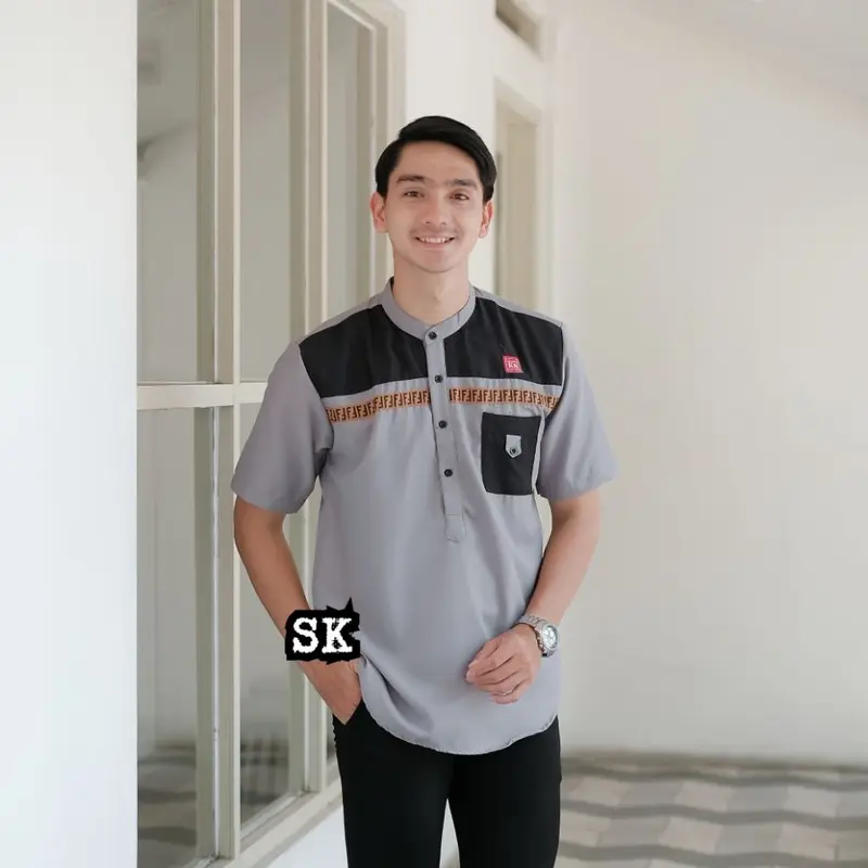 KURTA FF MODEL TERBARU 2022 LENGAN PENDEK EDISI LEBARAN DEWASA DAN ANAK SIZE M L XL XXL 7