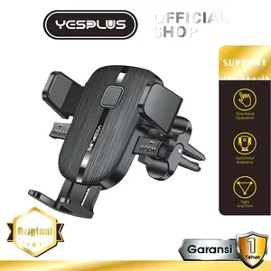 YESPLUS Holder Mobil  YS-1508 Penguncian Pintar Di Ventilasi Udara Dudukan Ponsel Dapat Diatur Sesuai Keinginan