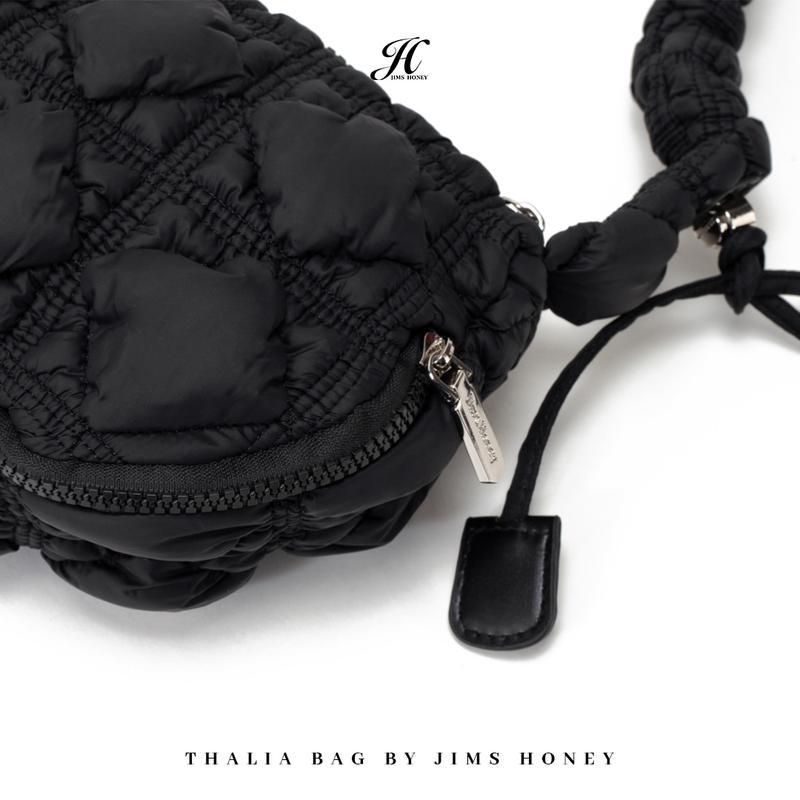 JIMS HONEY Tas Wanita Thalia Bag Tas Selempang Puffy Sling Bag Kulit 2