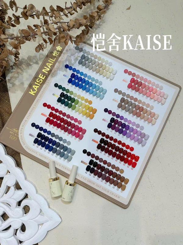  Set sơn gel KAISE chính hãng - Set sơn 100 màu cao cấp đủ tông chất siêu đẹp   tặng bảng màu + base top cùng hãng + set đá 100v     Nail Giá Tốt   