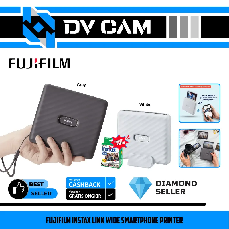 FUJIFILM INSTAX Link Wide Smartphone Printer