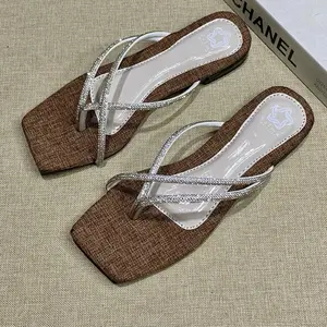 Sandal Wanita A01 Elegan dengan Desain Pita Mewah dan Tali Adjustable untuk Kenyamanan Sehari-hari