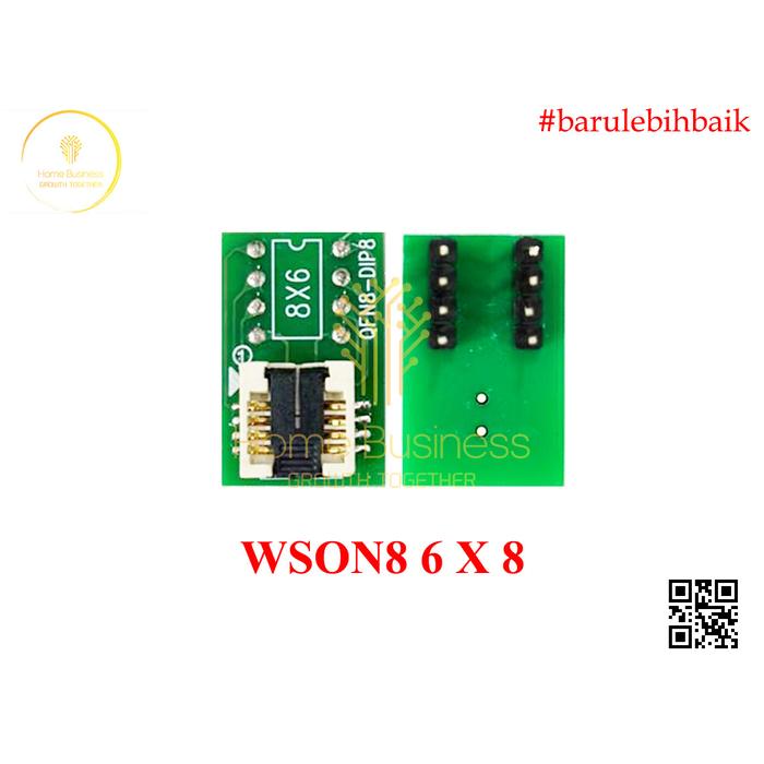 Jual Socket Soket Adapter Jepitan IC Bios QFN8 WSON8 QFN 8 WSON 8 DIP ...