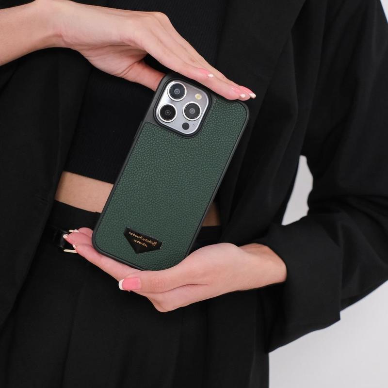 Vexana Leather Case Harcase Softcase simple Polycarbonate Green 0