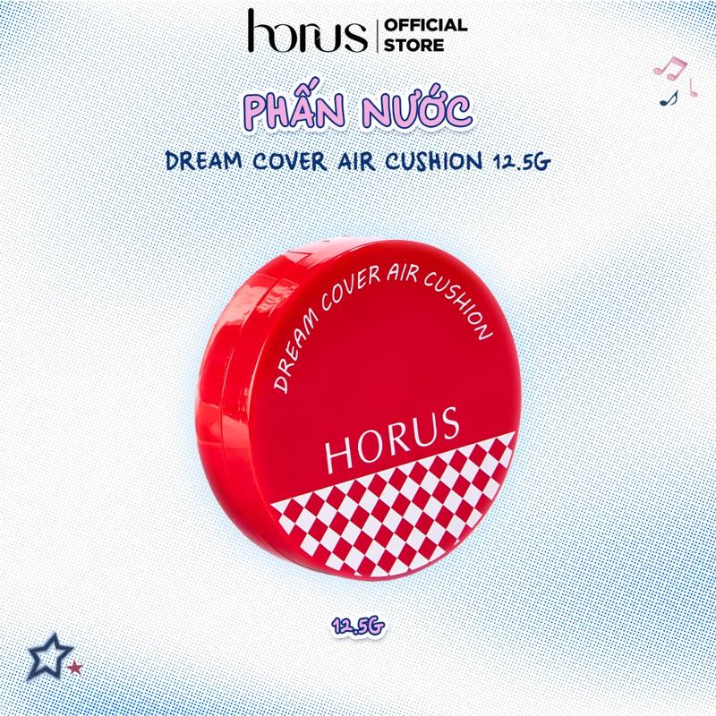 Combo Phấn nước Horus Dream Cover Air Cushion 12.5g + Phấn phủ Horus 4EVERYOUNG LOOSE SETTING POWDER 7G