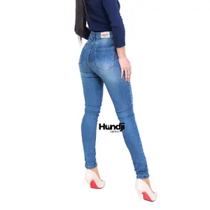 Hundji Skinny Jeans Celana Jeans SlimFit Wanita - Celana Wanita Pensil Highwaist Jeans Skinny