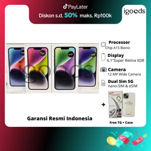 (Exclusive 805 Gadget) - iPhone 14 Garansi Resmi 128GB