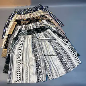 ISI 3 5 10 PECS  | MOTIF VIRAL shortpants rayon premium Pendek Motif Wanita Santai Nyaman Tidur Shorts celana