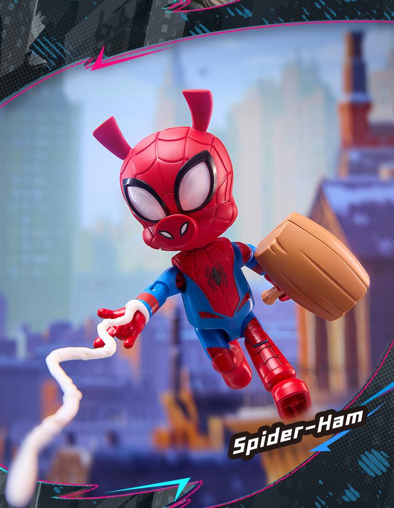 [HOT!]BLOKEES Marvel Spider-Man Galaxy Version 05 blind box Venom Spider-Man Secret 1/36  Spiderman blindbox GV05