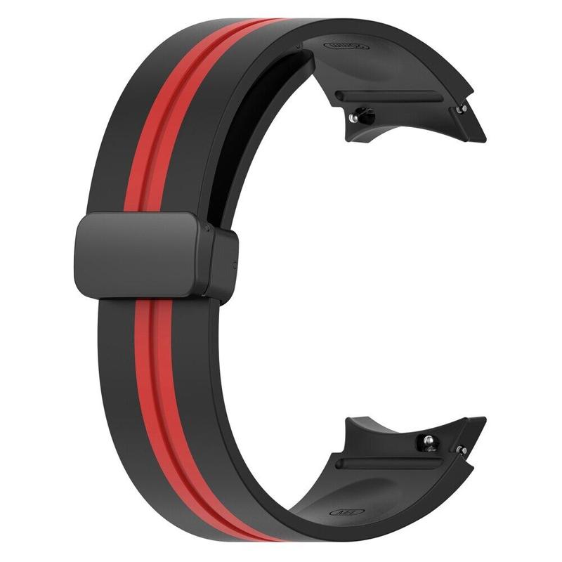 Product Introduction of Silicone Magnetic Buckle Strap for Samsung Watch 4/5/6 40 44mm Watch 5 Pro 45mm Band for Galaxy Watch 4 Classic 42 46mm Watchbands 57