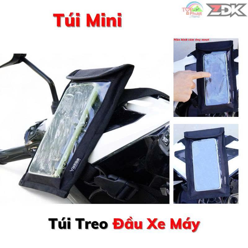 Túi Treo Đầu Xe Máy JARVAN Để Điện Thoại Xem Google Map Chạy Grab Phụ Kiện Phone