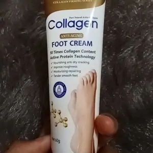 krim kaki pecah dan kering collagen Foot cream Pelembab kaki kering dan pecah Penghalus kaki kasar dan pecah Ultra Pelembab  Tumit Kaki Dan Tangan Kering Cream Tumit Dan Kering Salep Penghilang  Hand Kusam Mencerahkan
