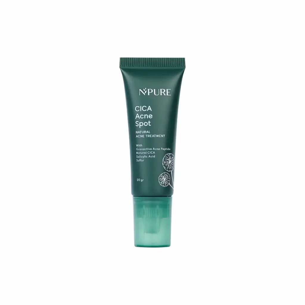 NPURE Cica Acne Spot Natural Acne Treatment / NPURE Acne Spot Cica / Obat Totol Jerawat Breakout / Acne Treatment