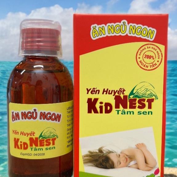  Siro yến huyết kidnest tâm sen vỏ vàng siro ăn ngon cho bé siro ăn ngon ngủ ngon Vitamin Men Vi Sinh lysine 