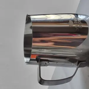 One Two Cups Gelas Pitcher Kopi Espresso Latte Art Stainless Steel 350