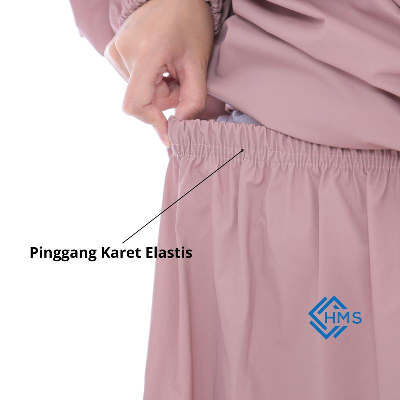 AKULA Jas Hujan GAMIS Bahan PVC Anti Rembes Dewasa 4