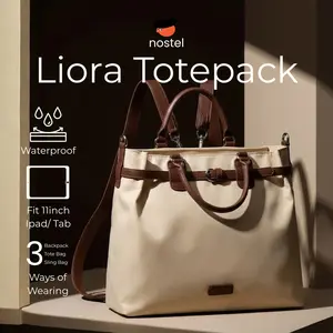 Nostel - LIORA Totepack Totebag Backpack Handbag All in One Work Bag Tas Wanita SlingBag Tas Kantor Tas Kerja Anti Air