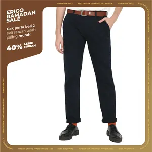 Erigo Chino Pants Alexa Navy - Celana Panjang Chino Unisex