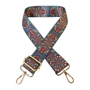 Galifah Tali Tas Selempang Polykatun Tas Wanita Lebar 4 cm Elegan Import Hitam