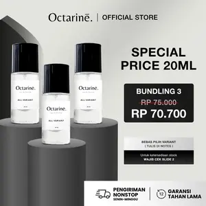 [ PROMO ] Bundling 3 Botol Parfum 20ml Bebas Pilih Varian - by Octarine Perfume