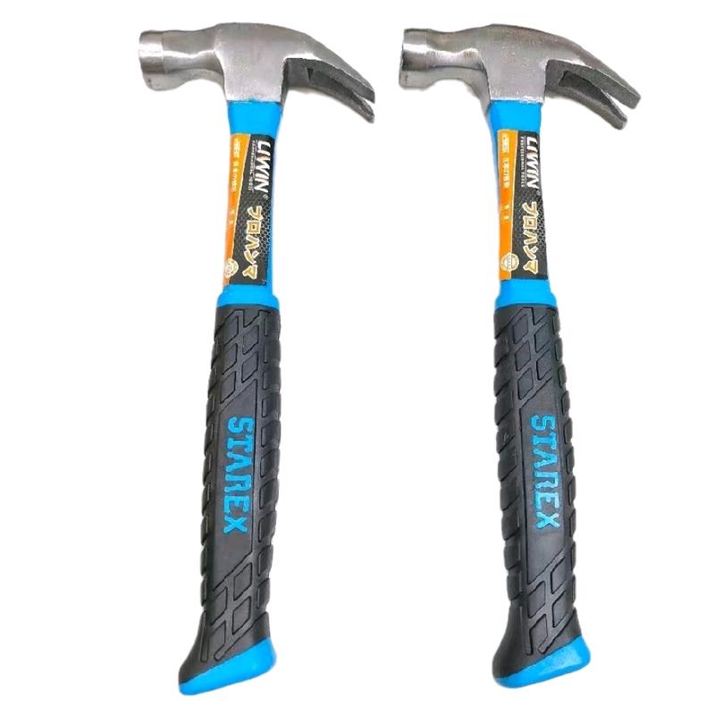 Combo S 2 cây búa đóng đinh tiện lợi 80z thép đúc nguyên khối có rãnh kẹp đinh chống trượt