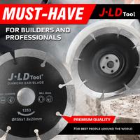 Gambar JLD Mata Potong Keramik 4 Inch Mata Gerinda Super Tipis 1.2mm untuk Marmer Granit dan Batu - ultra-fine 1.2*20 dari J.LDtool Kota Administrasi Jakarta Barat 3 Tokopedia