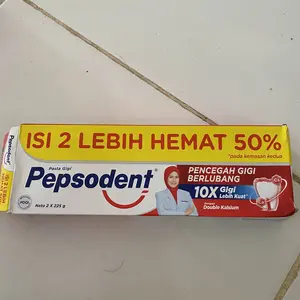 Pepsodent pasta gigi isi 2 x 225 gram, Mulut Gusi