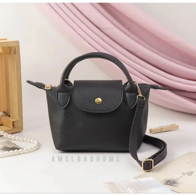 Inara Bags - Tas Selempang Wanita Terbaru Model Minimalis Manis Slingbag Cewek - Bahan Sintetis Import 8