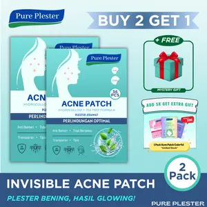 Paket 72 Pcs Acne Patch Tipis Tranparan - Sticker Penghilang Jerawat Super Plaster with Salicycid Acid / Asam Salisilat / Acne Spot Dots Perawatan Berjerawat Treatment