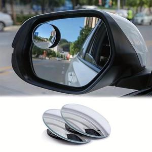 Espejo para ángulo muerto de coche, espejo para ángulo muerto de coche de rotación de 360 grados, accesorios exteriores universales para coche